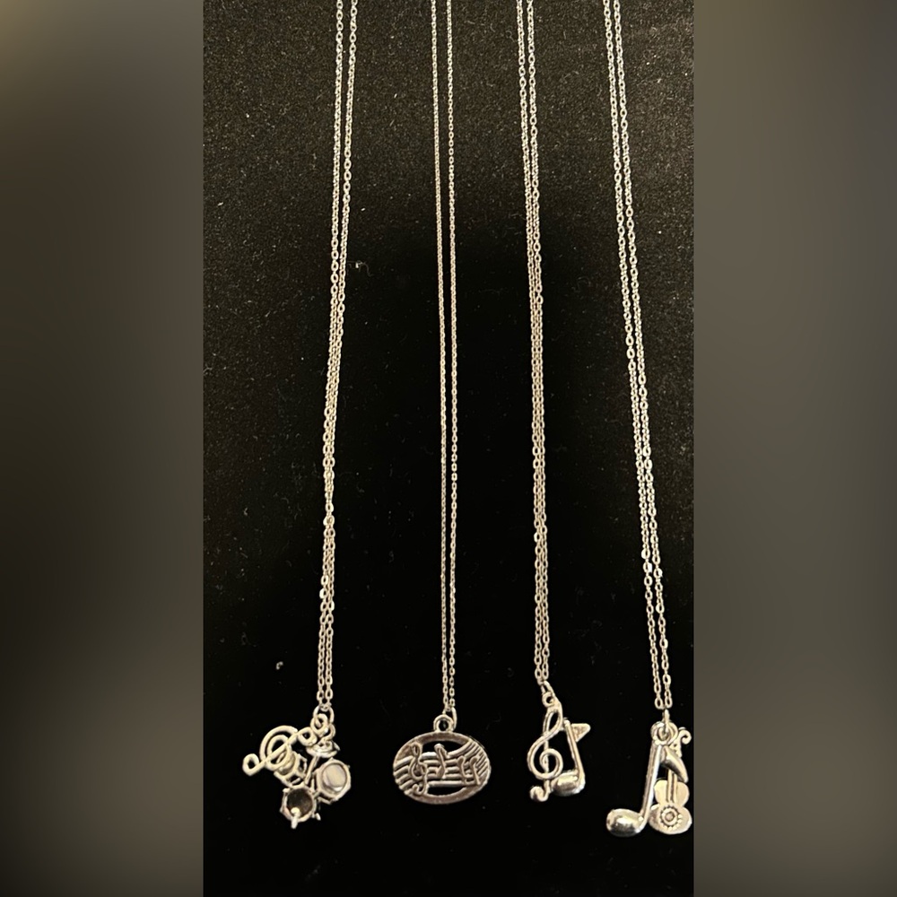 Music Necklace or Earrings PICK ONE